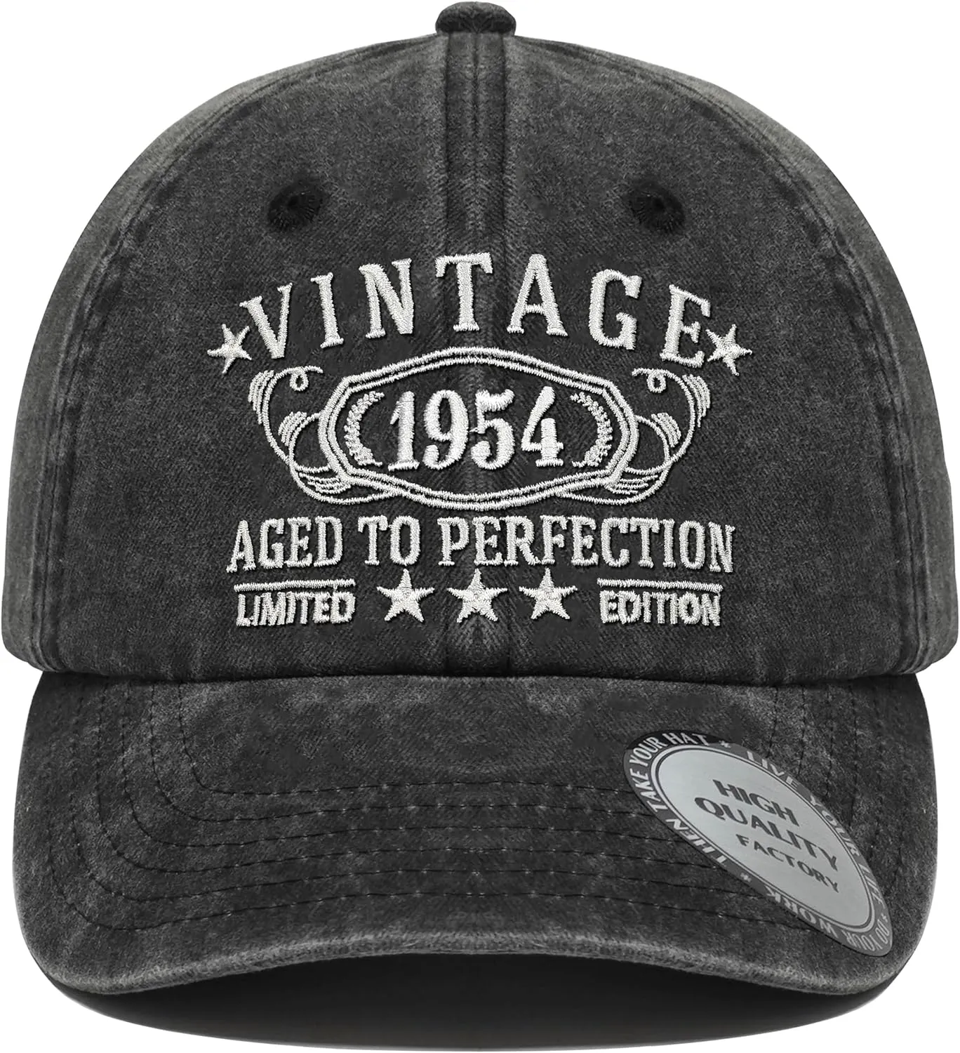 1924-1995 Birthday Gifts for Men Women,Personalized 30th-100th Birthday Ideas Gift,Parents Vintage Hat,