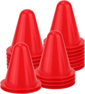 20pcs Soccer Cones, 3.15 Inch Mini Practice Cones Sports Cones Field Markers Cones Basketball Cones Training Cones for Outdoor Indoor Basketball Football Footwork Training