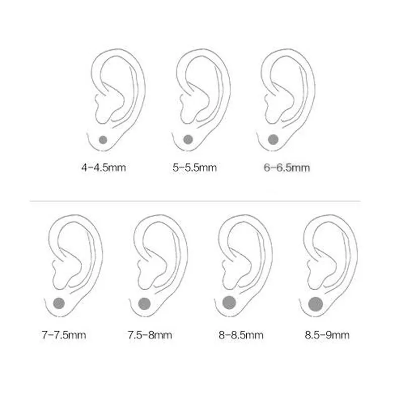 5mm Sterling Silver Pearl Studs Earrings
