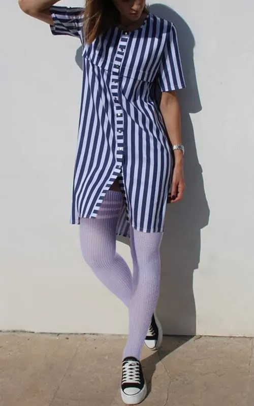 Abodhu Womens Thigh High Socks Extra Long, Over Knee Socks for Women, Striped Knit Long Tall Stockings, Cosplay Casual Socks