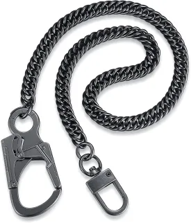Ahiller Wallet Chain, 25''Heavy Biker Wallet Chain for Men, Anti Lost Keychain,Belt Chain,Pocket Jean Chain for Keys