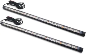 Boaton Marine Navigation Lights - Night Fishing, No Drilling Adhesive Install, Courtesy & Interior Lights for Pontoon, Bass, Jon, Jet Ski, Kayak, Red