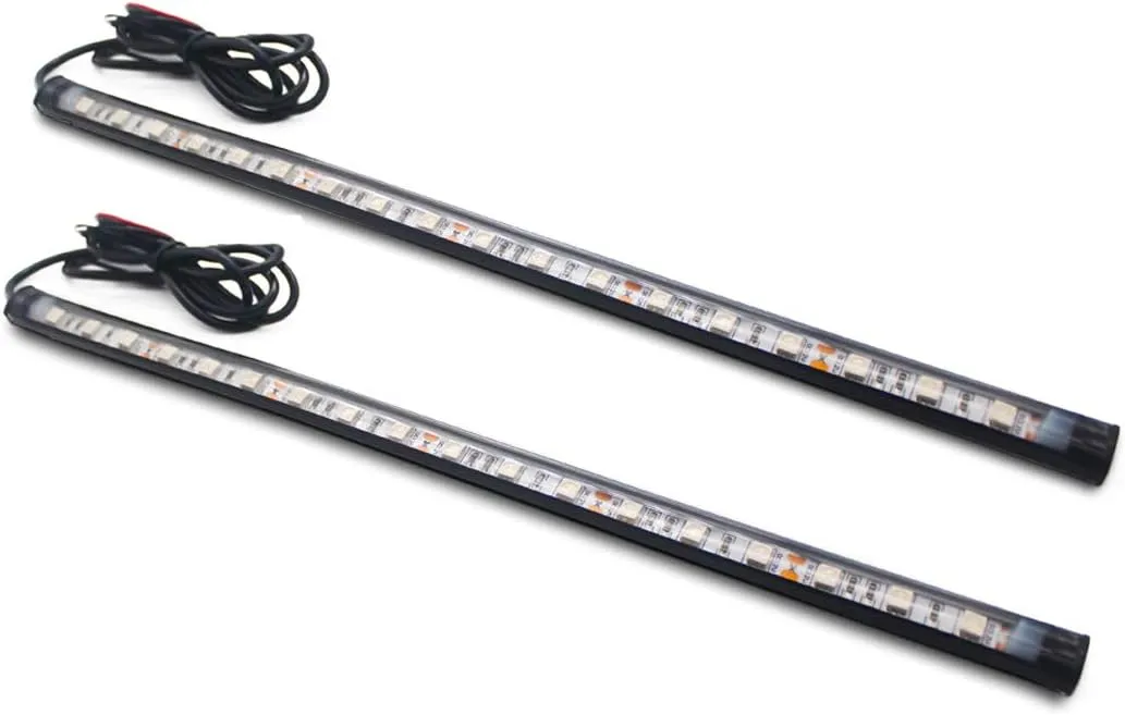 Boaton Marine Navigation Lights - Night Fishing, No Drilling Adhesive Install, Courtesy & Interior Lights for Pontoon, Bass, Jon, Jet Ski, Kayak, Red