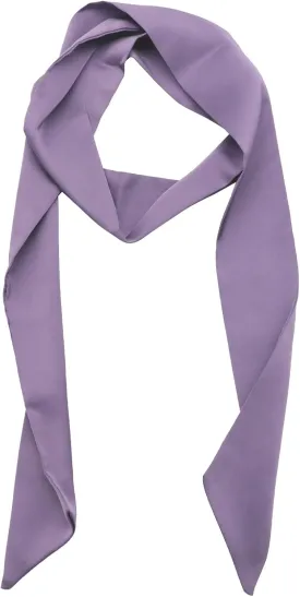 Bow Ties for Women Ribbon Self Tie Satin Necktie, Solid Color Skinny Scarf for Neck Hairband Handbag Belt Purse Hat