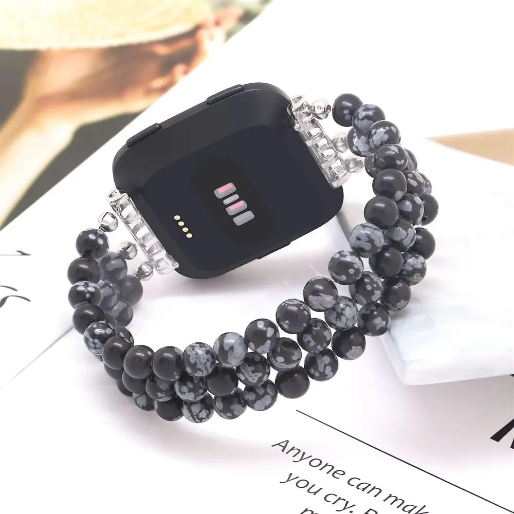 C&L Accessories Fashion Wristband Compatible with Fitbit Versa 2 Bands