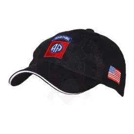 Casquette 82Nd Airborne Noire
