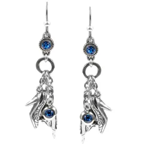 Christmas Earrings Charms, Twelve Days of Christmas, 9 Ladies Dancing