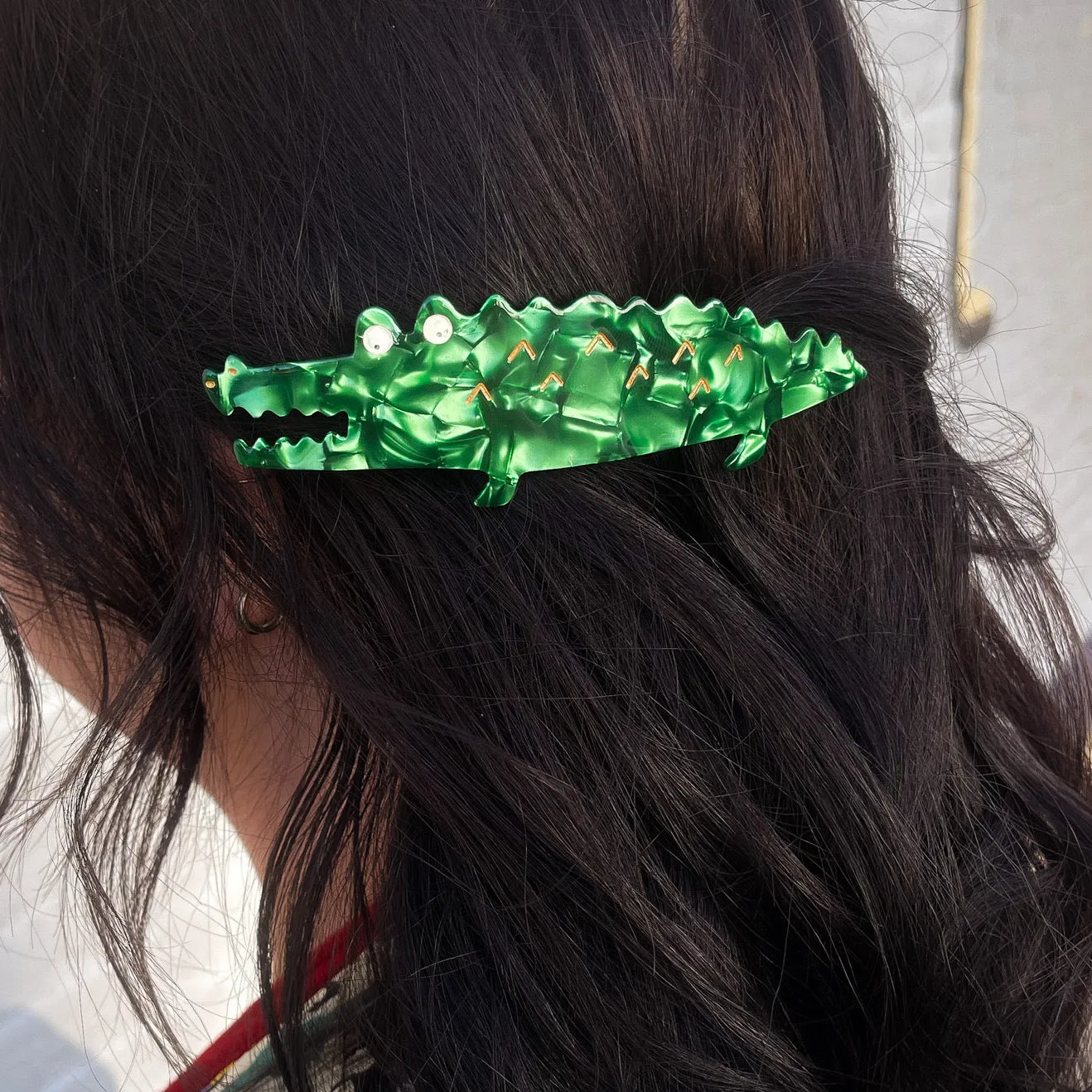 Crocodile Barrette