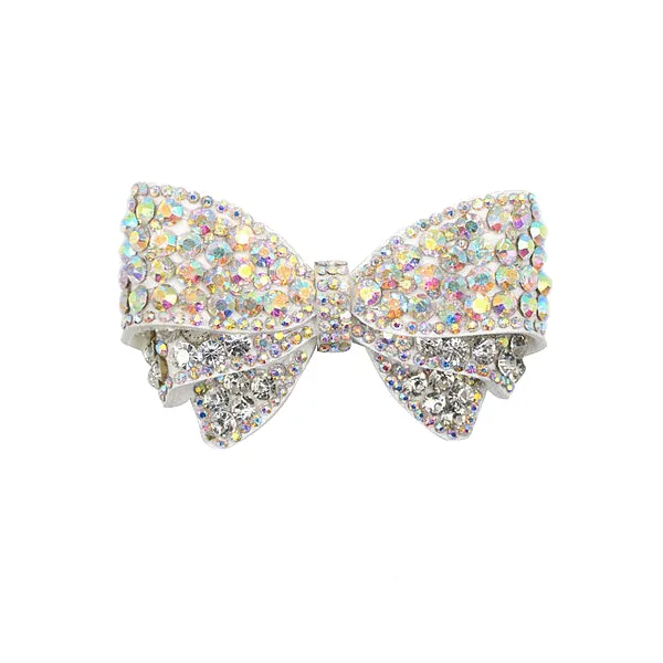 Crystal Butterfly Bow-knot Shoe Decoration - Glue On