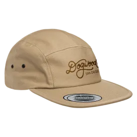 DOGWOOD - "Logo / San Diego" (Khaki) (Jockey/Camper Cap)