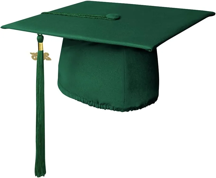Endea Graduation Matte Cap & Tassel