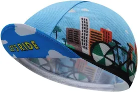 Funny Cycling Cap - Polyester Skull Cycling Hat-Under Helmet -Cartoon Cycling Helmet Liner Breathable&Sweat Uptake