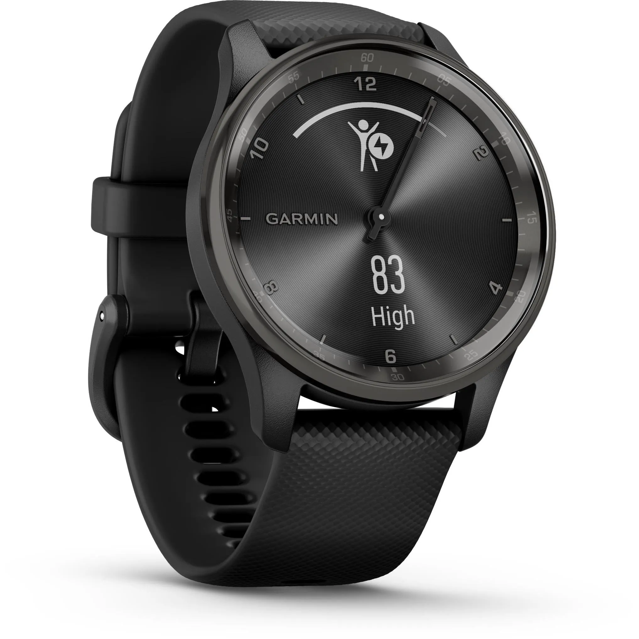 Garmin Vivomove Trend Smart Watch (Black)