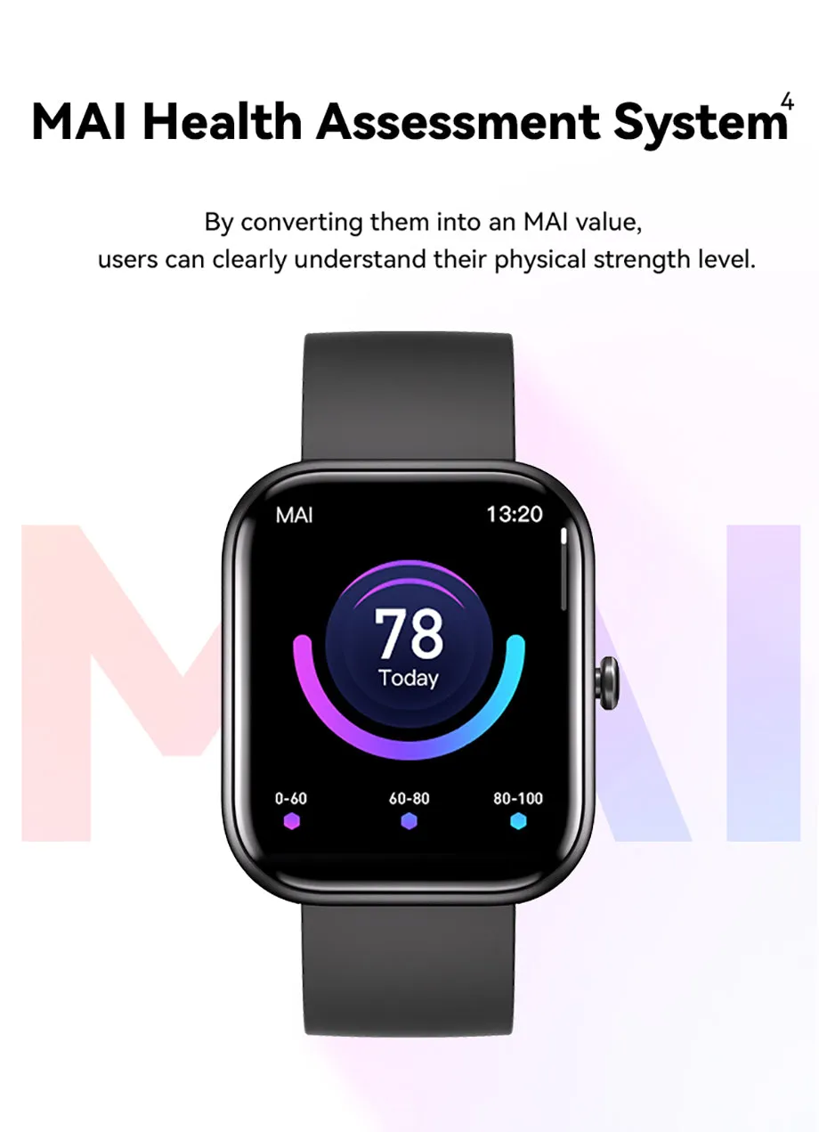 GTS6 Smartwatch for Android and IOS, 2" HD Touch Screen, Built-in Bluetooth, GPS & Alexa Technology, IP67 Waterproof, Health & Fitness Tracker - 100 Sport Modes & 5 Color Smartwatch