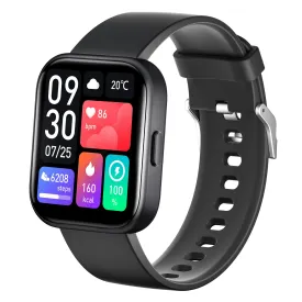 GTS6 Smartwatch for Android and IOS, 2" HD Touch Screen, Built-in Bluetooth, GPS & Alexa Technology, IP67 Waterproof, Health & Fitness Tracker - 100 Sport Modes & 5 Color Smartwatch