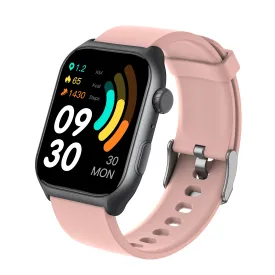 GTS7-Pro Women’s &amp; IOS – 2” HD Touch Screen – Built-in Bluetooth, GPS &amp; Alexa Technology – IP67 Waterproof – Health &amp; Fitness Tracker: 100 Sport Modes – 5 Color Smartwatch Straps – (Pink))