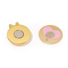 I Heart Golf Women's Ball Marker