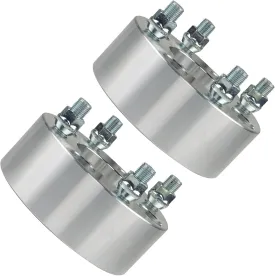 labwork Golf Cart Wheel Spacers 2 inch Bolt Pattern 62mm Bore 1/2x20 Studs Cone Seat Nuts 4x101.6 50mm 2pcs