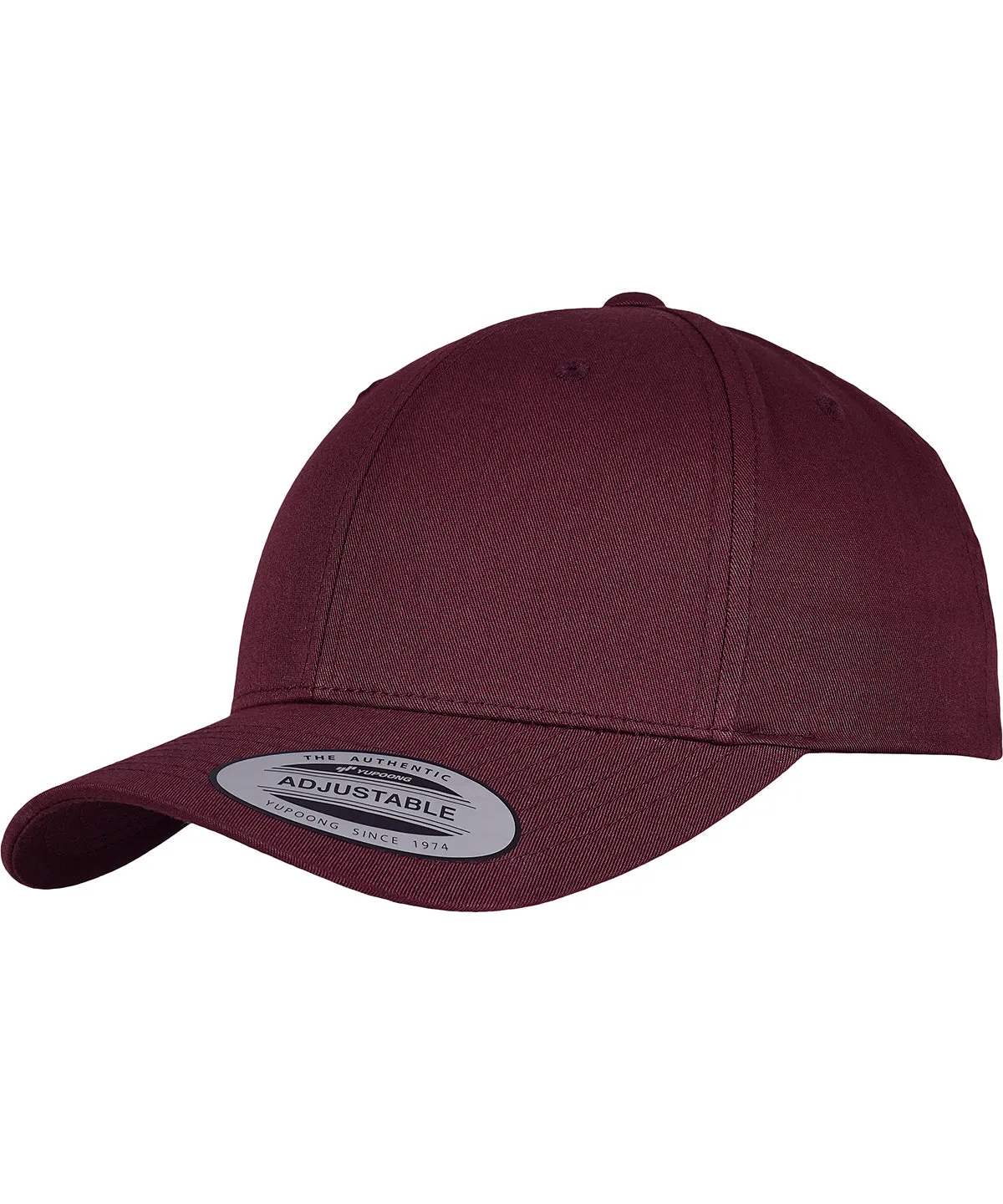 Maroon - Curved classic snapback (7706)(7706)