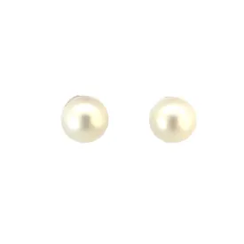 Pair of South Sea Pearl 8-9mm with 18kt Yellow Gold backing posts