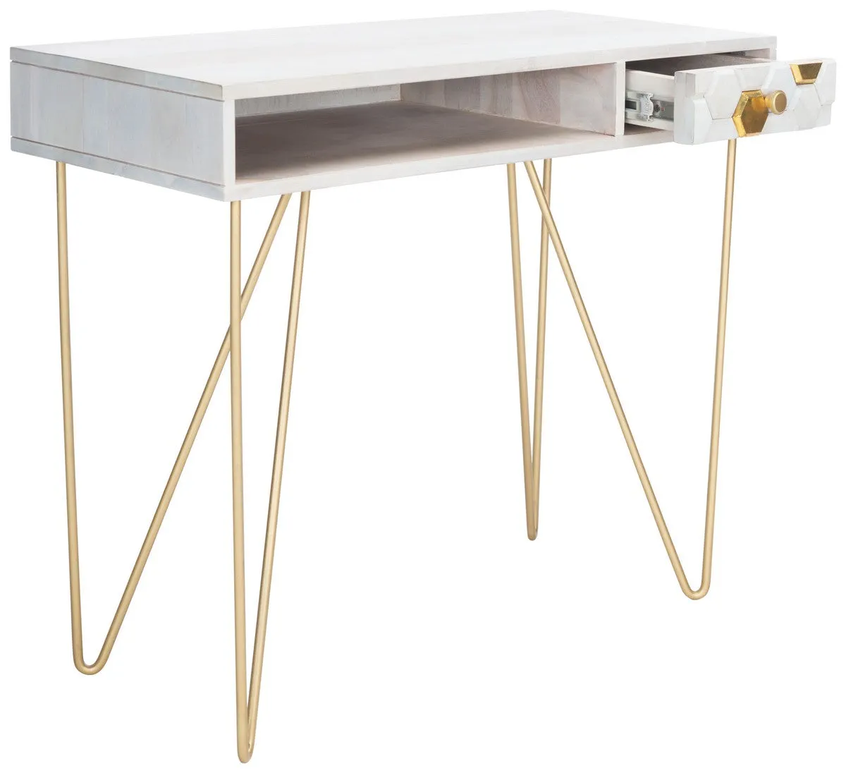 Safavieh Raveena Desk in Three Natural Finishes DSK9002A