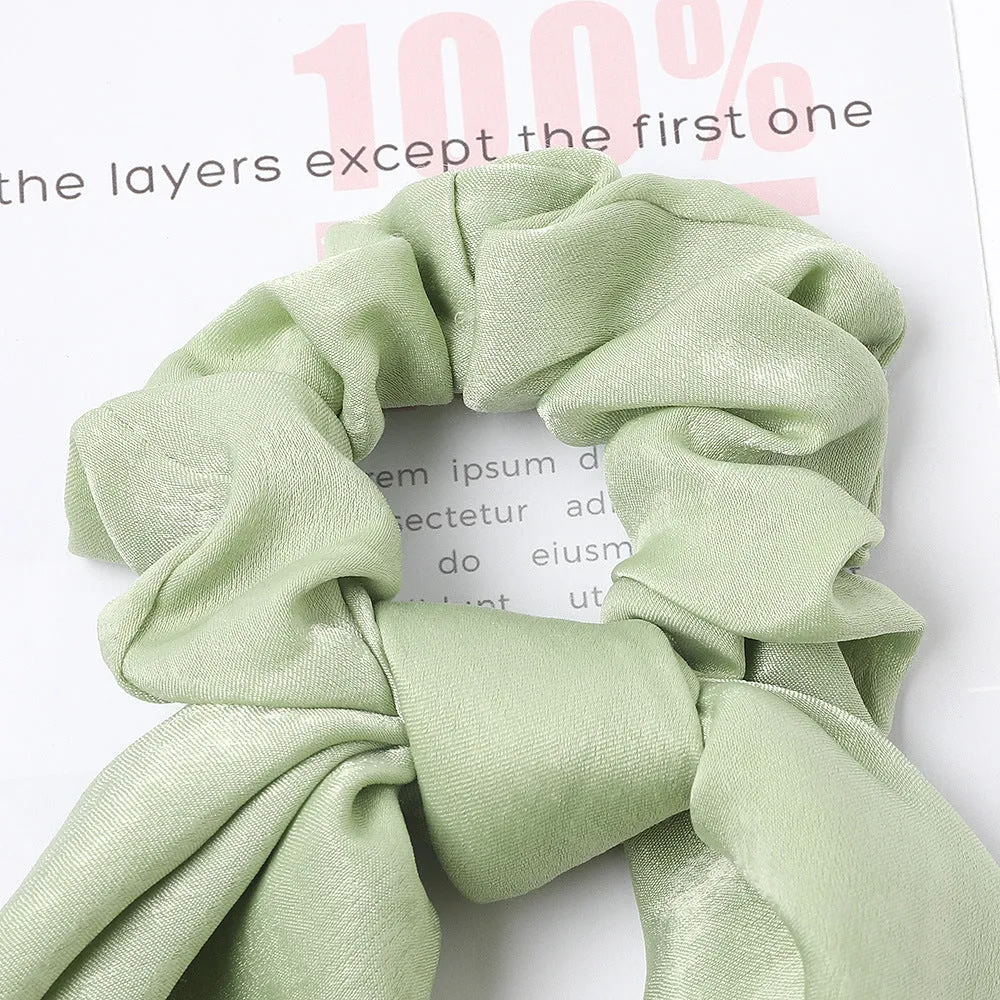 Satin Hair Tie- Mustard