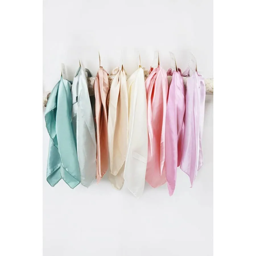 Solid Satin Scarf