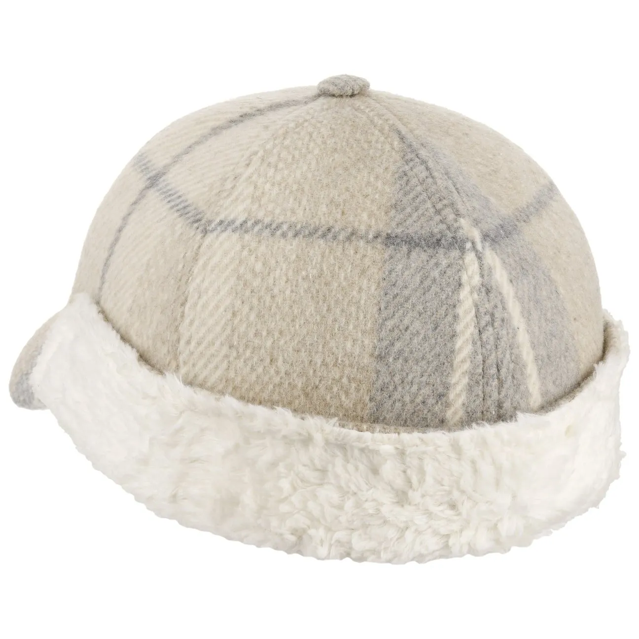 Taja Check Cap with Ear Flaps by Mayser
