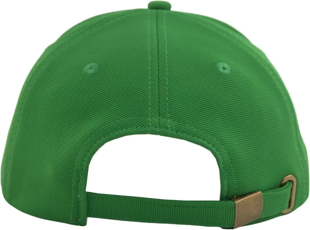 TSSGBL M,L,XL,XXL Men's Premium Plain Structured Crown Baseball Hats Adjustable Blank Ball Caps with Reflective Sandwich Brim