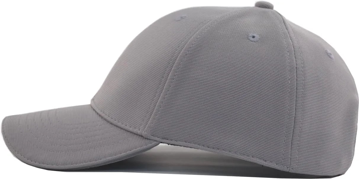 TSSGBL M,L,XL,XXL Men's Premium Plain Structured Crown Baseball Hats Adjustable Blank Ball Caps with Reflective Sandwich Brim