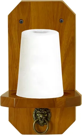 Wall Mounted Cone Chalk Holder, Pool Table Accessory, Solid Wood Hand Chalk Holder Finish in Classic Oak, Traditional Mahogany & Black. Not Included Cone Chalk